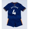 Newcastle United Sven Botman #4 Tredjedraktsett Barn 2025-26 Kortermet (+ korte bukser)